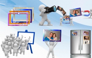 Магнитни снимки, снимки на магнит, Фотомагнити за хладилниик