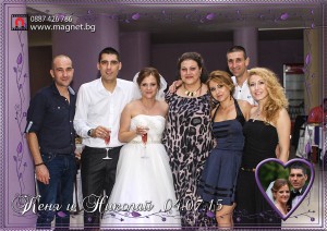 магнитни снимки сватба димитровград, женя и николай 04.07.15